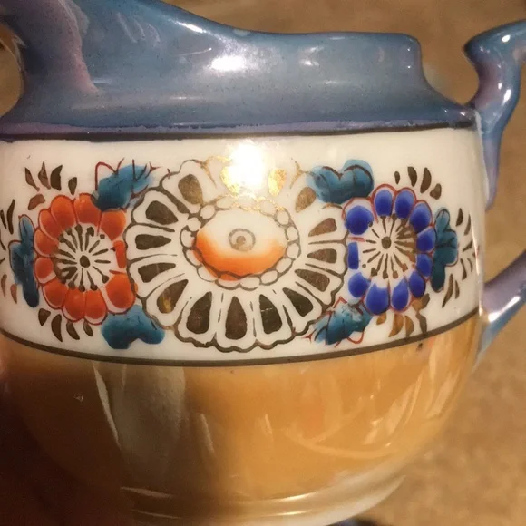 Mid Century Antique Serveware